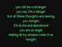Lyrics of Stranger Secondhand Serenade