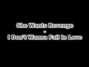 Il testo della I don't wanna fall in love She Wants Revenge
