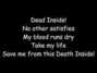 Il testo della Dead inside Skillet