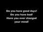 Il testo della What if i doubt Sky Harbor