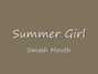 Il testo della Summer girl Smash Mouth