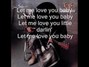 Paroles de Let me love you baby Stevie Ray Vaughan