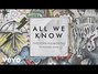 Il testo della All we know The Chainsmokers