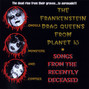 Lyrics of Ghouls just wanna have fun The Frankenstein Drag Queens From Planet 13