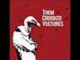 Il testo della The first breath you take after you give up Them Crooked Vultures