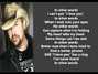 Il testo della In other words Toby Keith
