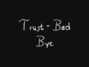 Lyrics of Bad bye Trust