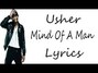 Paroles de Mind of a man Usher