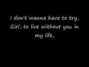 Il testo della I don't wanna fight no more Westlife