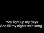 Il testo della Light up my life Westlife
