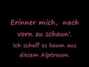 Lyrics of Erinner mich dich zu vergessen Yvonne Catterfeld