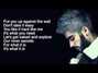 Lyrics of Tio Zayn Malik