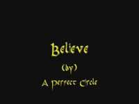 pochette album Believe