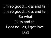 pochette album Kiss and tell