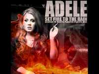 pochette album Set fire to the rain remix