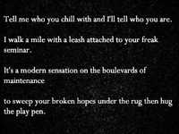 pochette album Maintenance