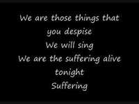 pochette album The suffering