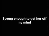 pochette album Strong enough