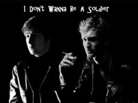 pochette album I don't wanna be a soldier