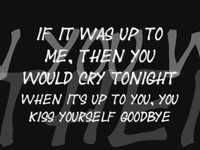pochette album Kiss yourself goodbye