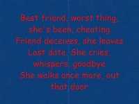 pochette album One more sad song