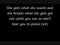 pochette album The girl's a straight up hustler