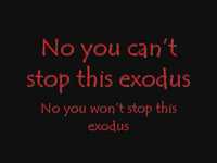 pochette album Exodus