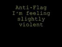 pochette album I'm feeling slightly violent