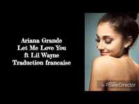 pochette album Let me love you (traduction)