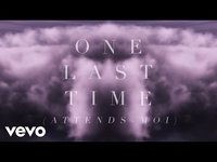 pochette album One last time (attends moi)