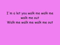 pochette album Walk me out