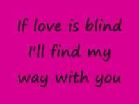 pochette album Love is blind