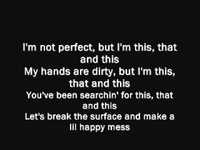 pochette album Happy mess