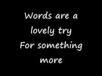 pochette album More than a love song