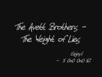 pochette album The weight of lies