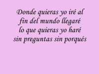 pochette album Donde quieras yo ire