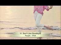 pochette album Don't like goodbyes