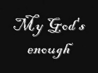 pochette album My god's enough