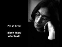 pochette album I'm so tired