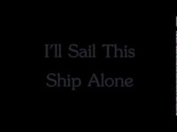 pochette album I'll sail this ship alone