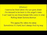 pochette album Rolling down sonora avenue