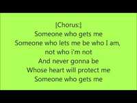 pochette album Someone who gets me