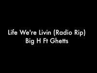 pochette album Life we're livin