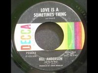 pochette album Love is a sometimes thing