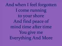 pochette album Everything and more