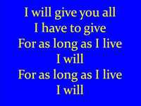 pochette album I will