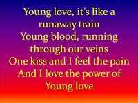 pochette album Young love