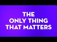 pochette album The only thing that matters