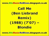 pochette album Call me (ben liebrand remix)