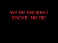 pochette album The broken!